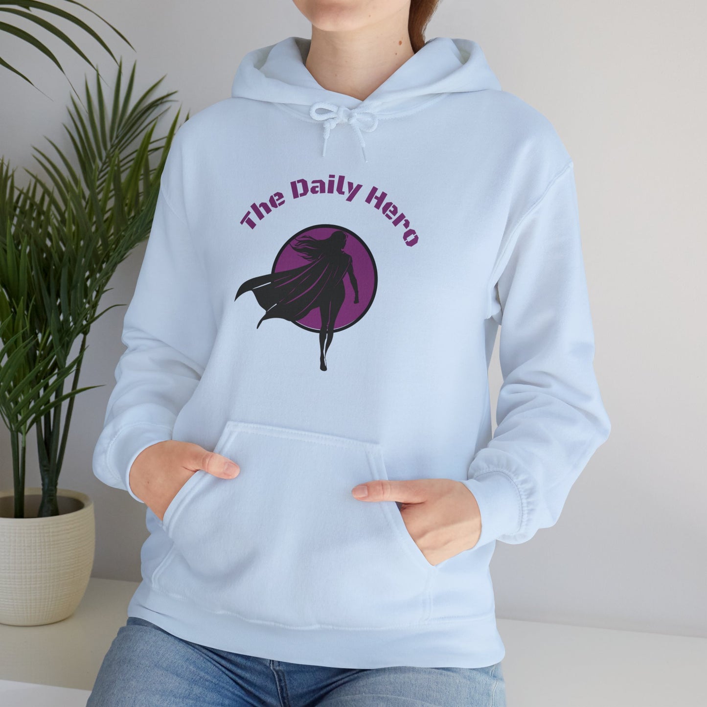 The Daily Hero Hooded Sweatshirt - Female Logo