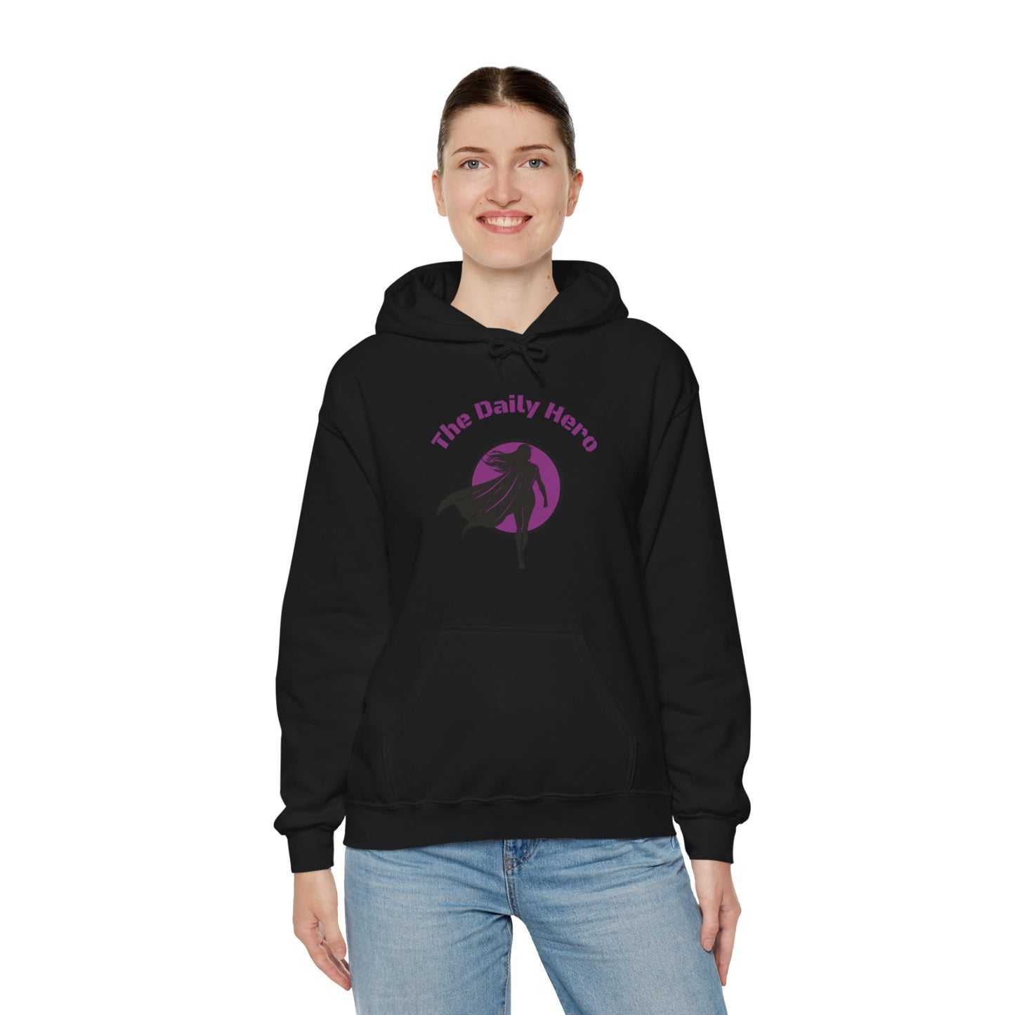 The Daily Hero Hooded Sweatshirt - Female Logo