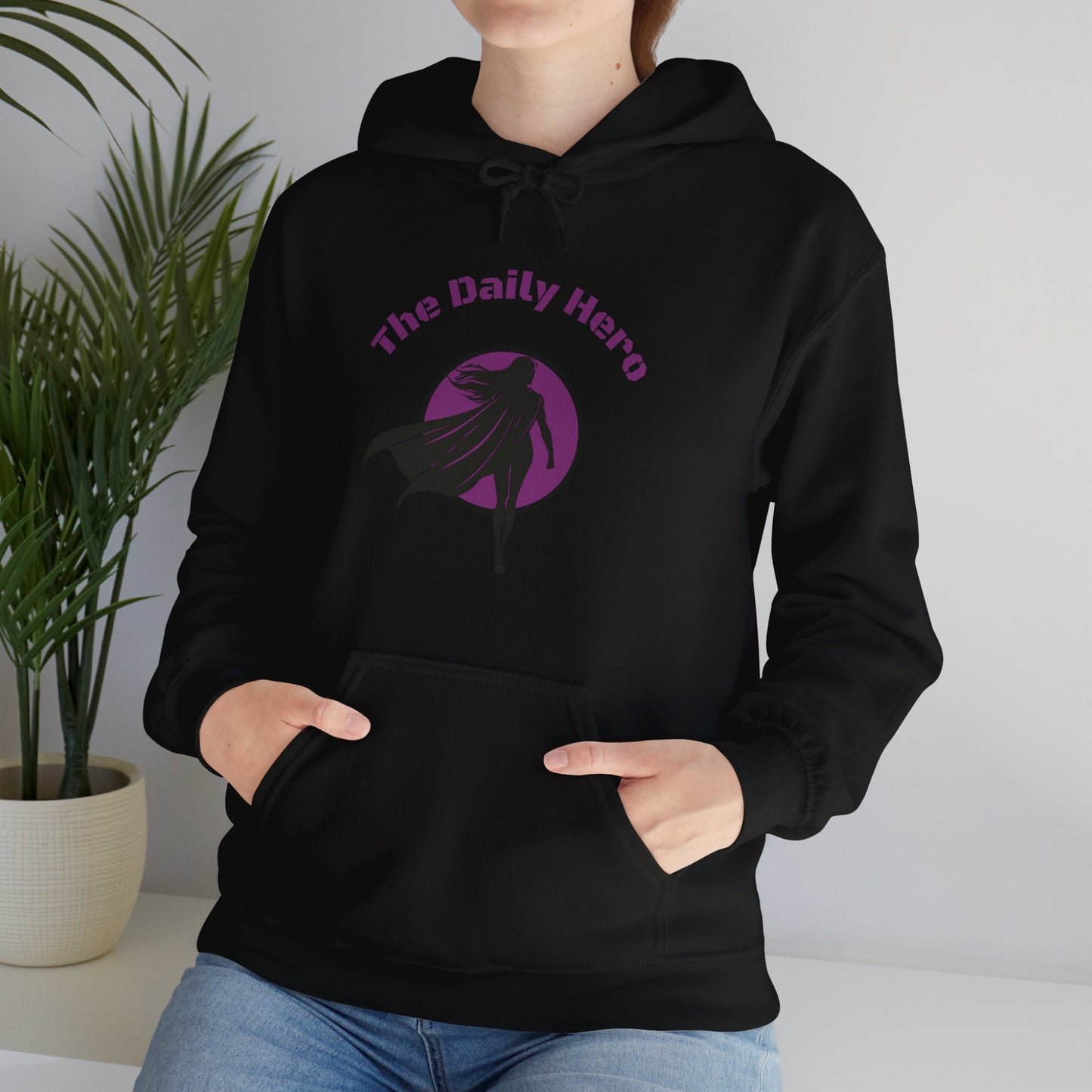 The Daily Hero Hooded Sweatshirt - Female Logo