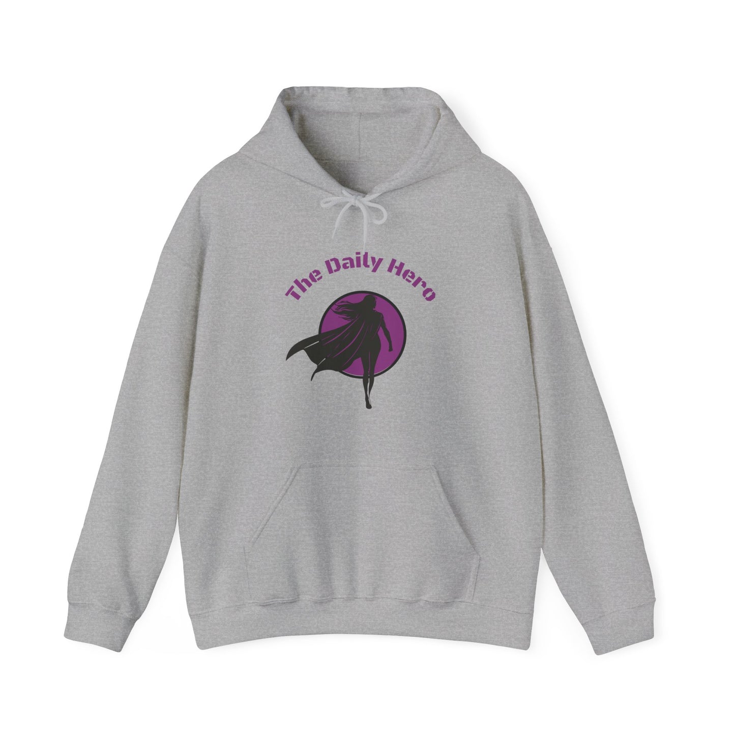 The Daily Hero Hooded Sweatshirt - Female Logo